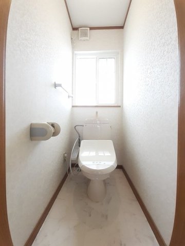 トイレ　ゆったりとした空間のトイレです