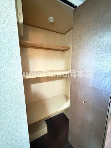 収納　専用の収納スペースです