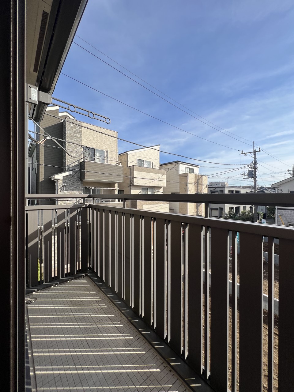 バルコニー　※同物件の別部屋です。