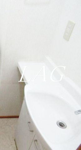 洗面設備　独立洗面台です。