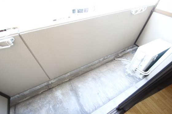 バルコニー　※別部屋の写真です