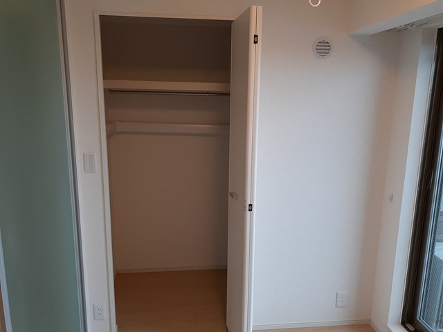 収納　クローゼットです。