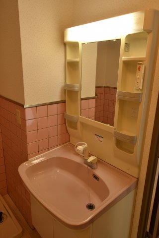 洗面設備　同物件、別号室の写真です。