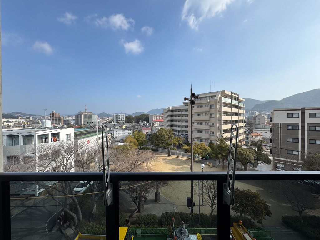 眺望　※建築中の写真です