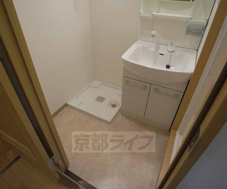 洗面設備　脱衣所です。