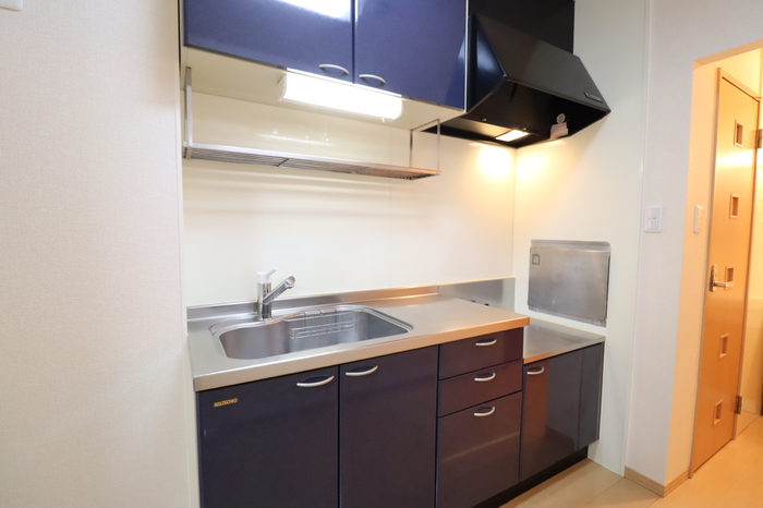 キッチン　２口コンロ対応