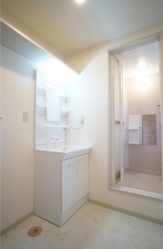 洗面設備　図面と現状に相違がある場合には現状を優先