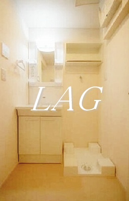 洗面設備　洗面台です。