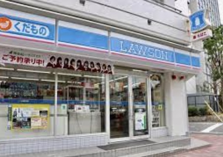コンビニ　ローソン 永代橋店（コンビニ）まで346m