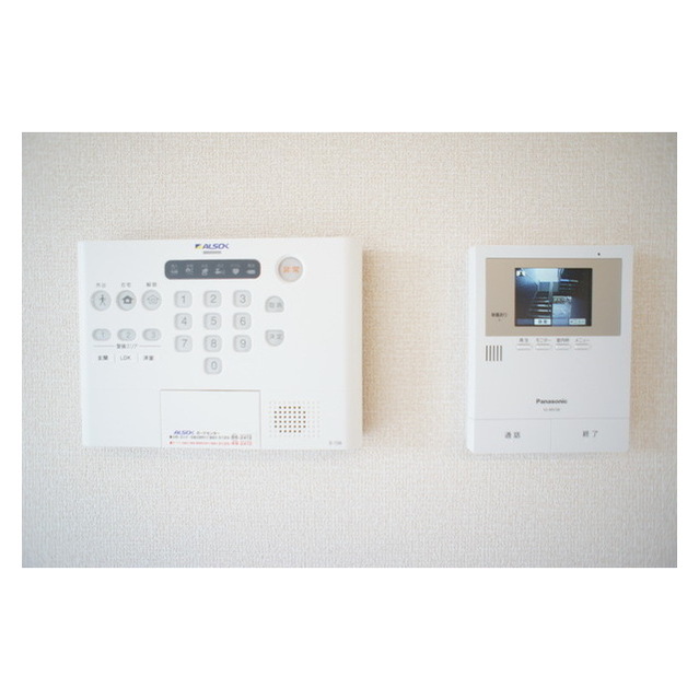 セキュリティ　ホームセキュリティ完備。