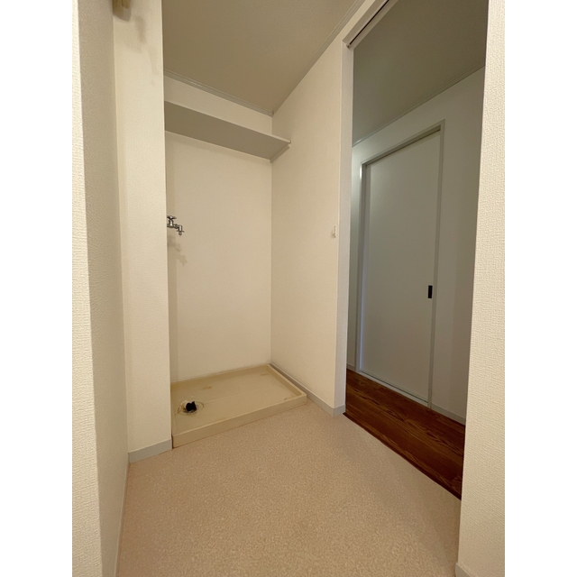 その他部屋・スペース　室内洗濯機置き場、上部に収納スペース