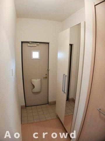 玄関　気になる物件はまとめてご案内ができます！