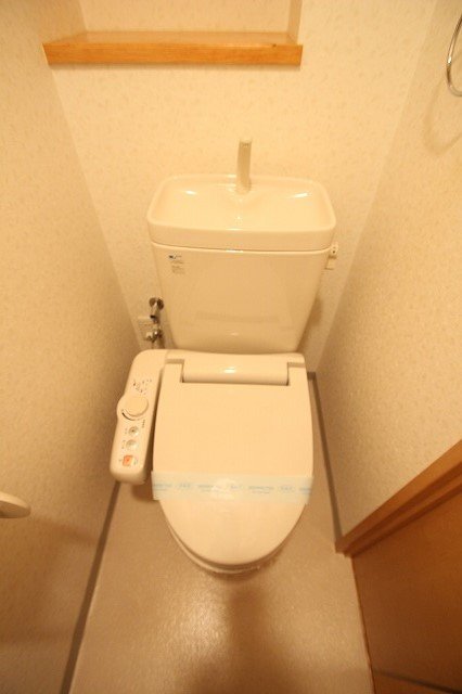 トイレ　同物件、別号室のものです。