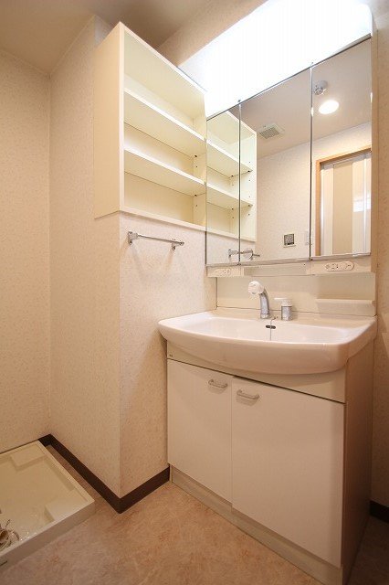 洗面設備　同物件、別号室のものです。