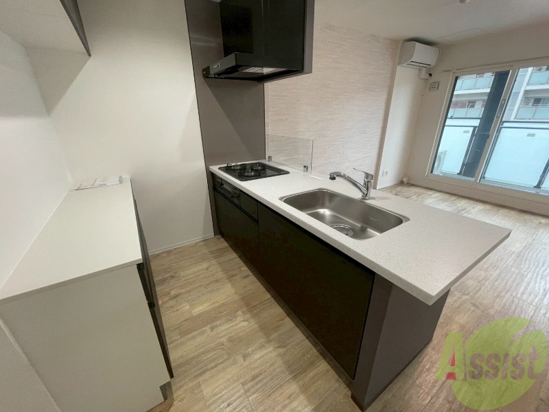 キッチン　システムキッチンなので、すぐお料理に使えます！