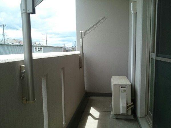 バルコニー　日当たり良好！