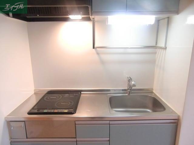 キッチン　２口コンロ付き