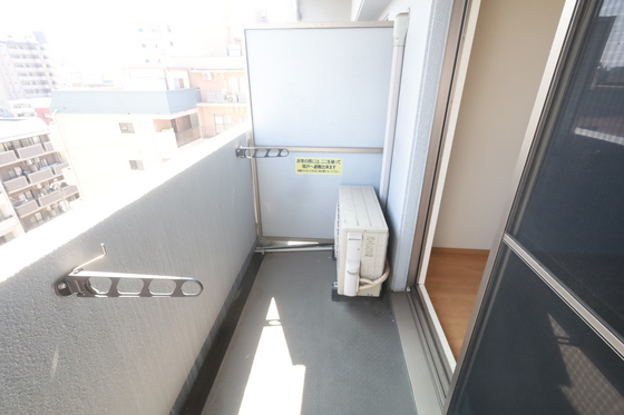 バルコニー　※別部屋の写真です