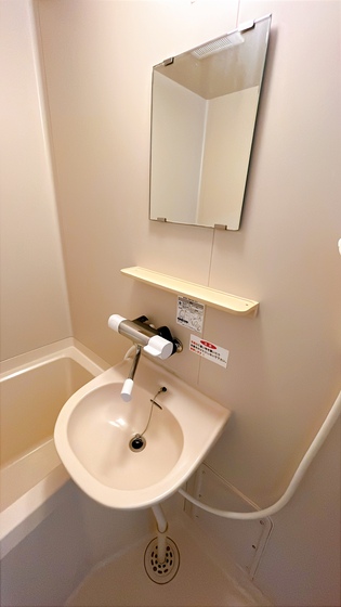 洗面設備　他号室のお写真です