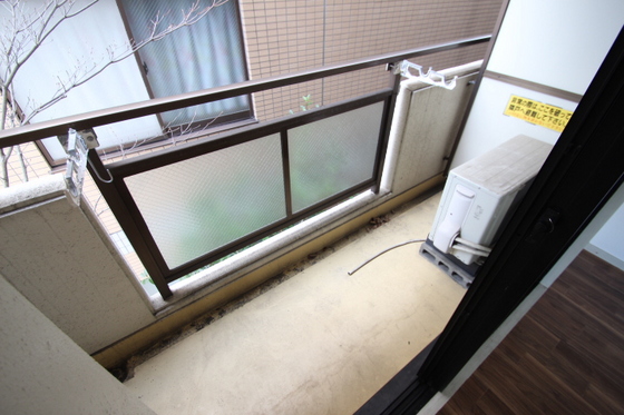 バルコニー　※他号室の写真です。