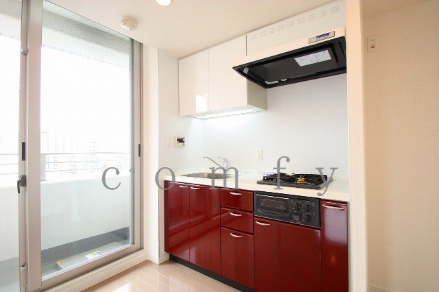 キッチン　２口ガスキッチン