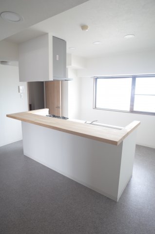 キッチン　開放感のあるアイランドキッチン！