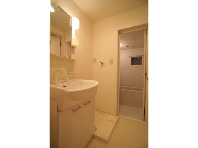 洗面設備　脱衣所もあります