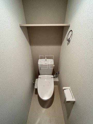 トイレ　プレサンスタワー北浜　温水洗浄便座