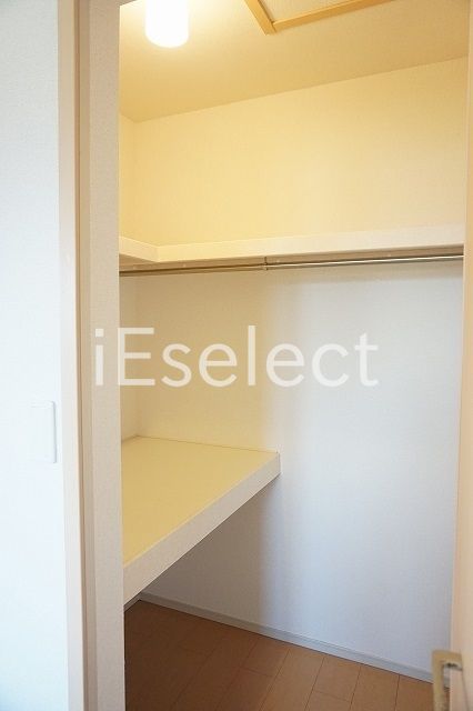 収納　大容量のウォークインクローゼット！