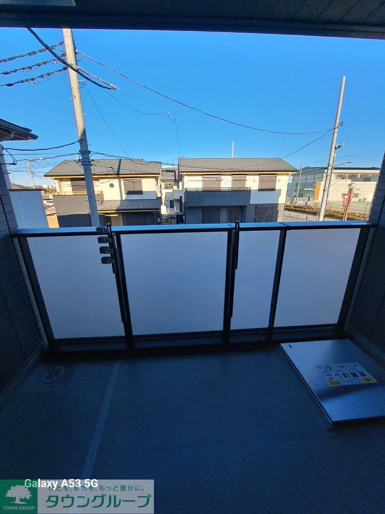 眺望　バルコニー