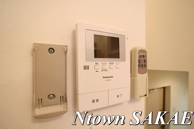 セキュリティ　モニター付きインターホンです。