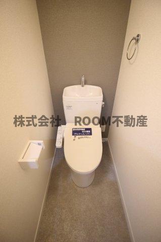 トイレ　ゆったりとした空間のトイレです
