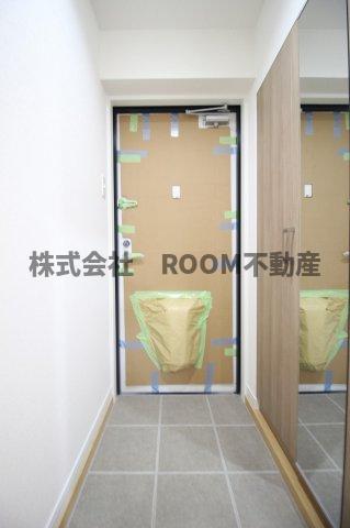 玄関　収納もある玄関です