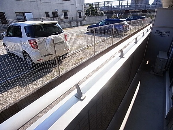 バルコニー　同型別部屋