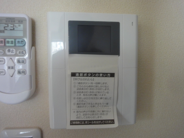 セキュリティ　★突然の来訪者も安心のＴＶモニターホンです★