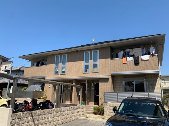 建物外観　モニター付きインターホン完備☆