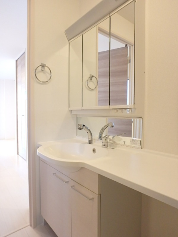 洗面設備　図面と現状に相違がある場合には現状を優先