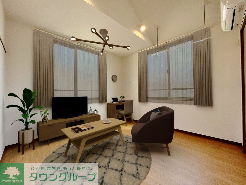 居室・リビング　家具家電はイメージです