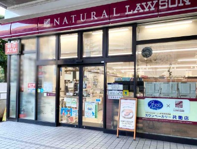 コンビニ　ナチュラルローソン 芝浦海岸通店（コンビニ）まで81m