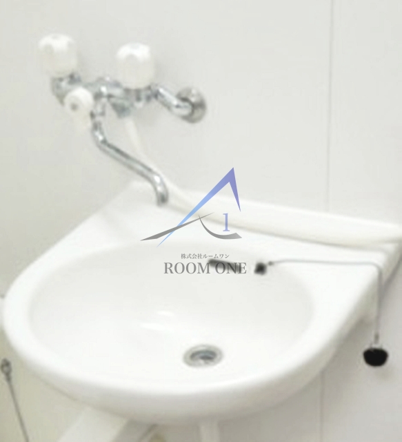 洗面設備　洗面台です。