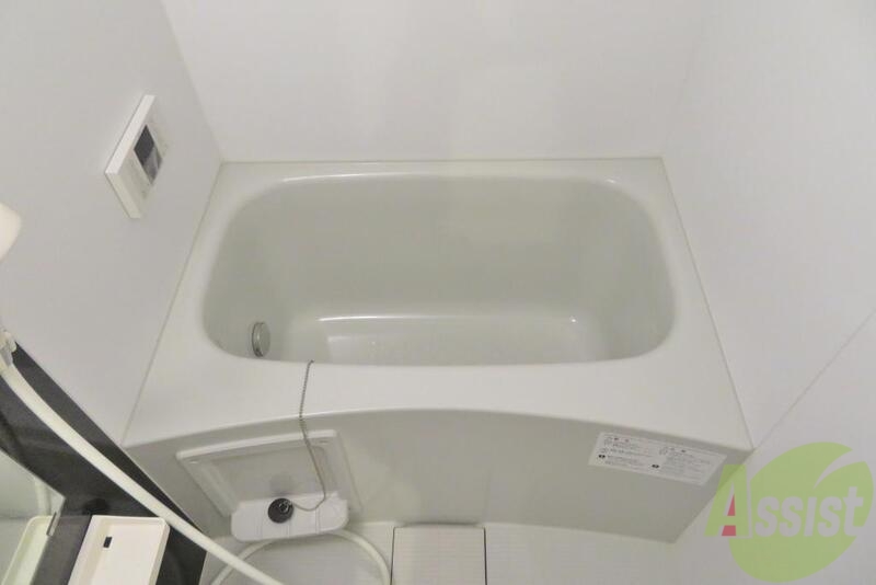 バス・シャワールーム　安部寝室を伸ばしてゆっくりお風呂にはいれそうです