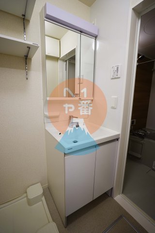 洗面設備　独立洗面台付き。　※参考写真です。