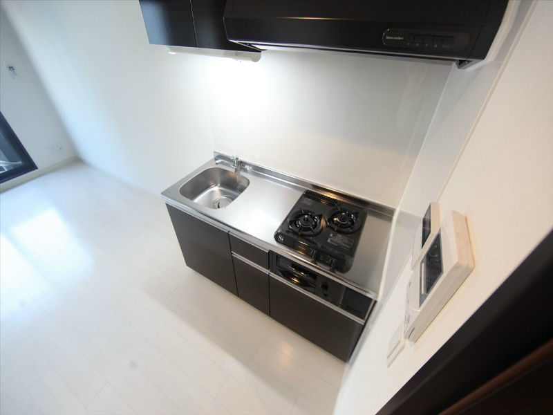 キッチン　システムキッチン（ガス2口コンログリル付）