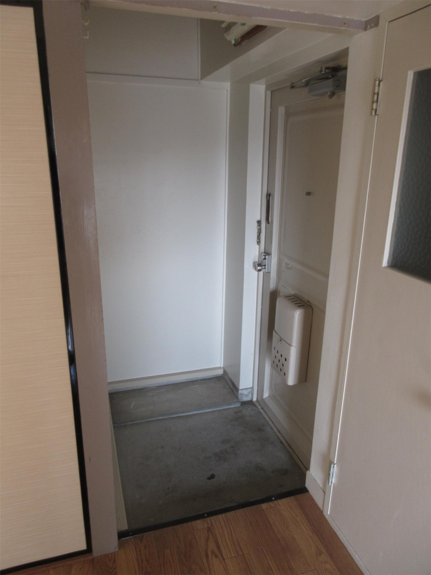 玄関　シューズボックスを置くスペースあります☆