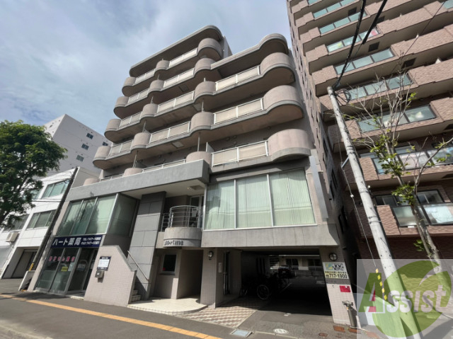 建物外観　札幌市北区北１４条西「メルバＮ１４」