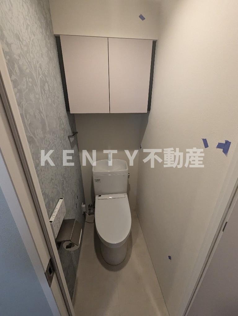 トイレ　ゆったりとした空間のトイレです