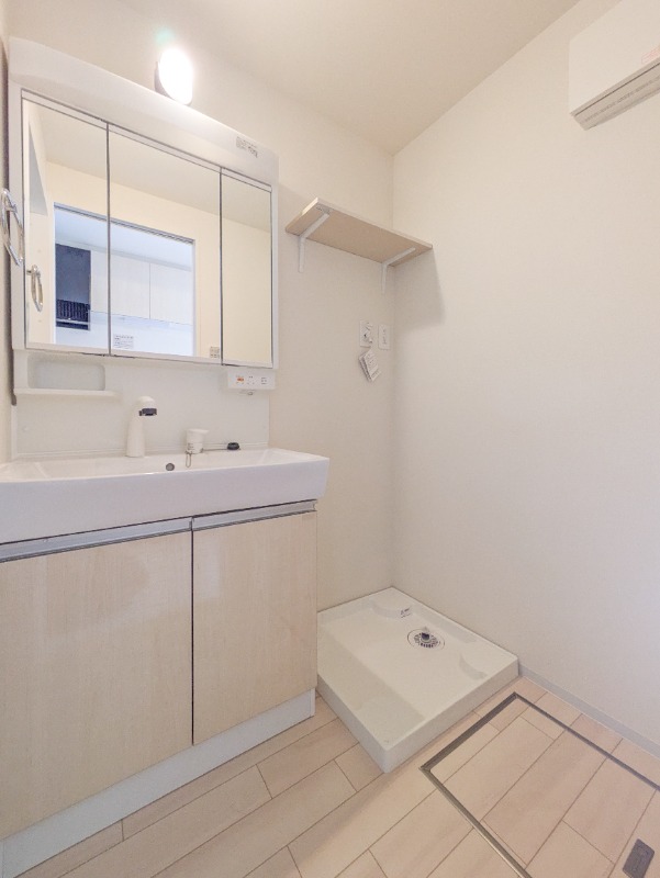 洗面設備　図面と現状に相違がある場合には現状を優先