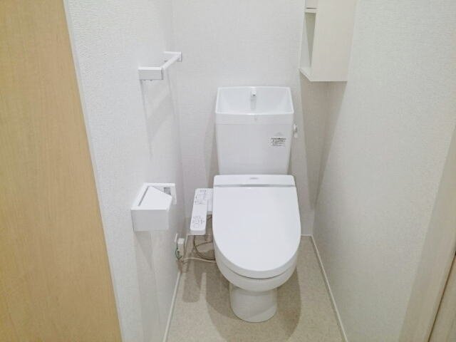 トイレ　ゆったりとした空間のトイレです