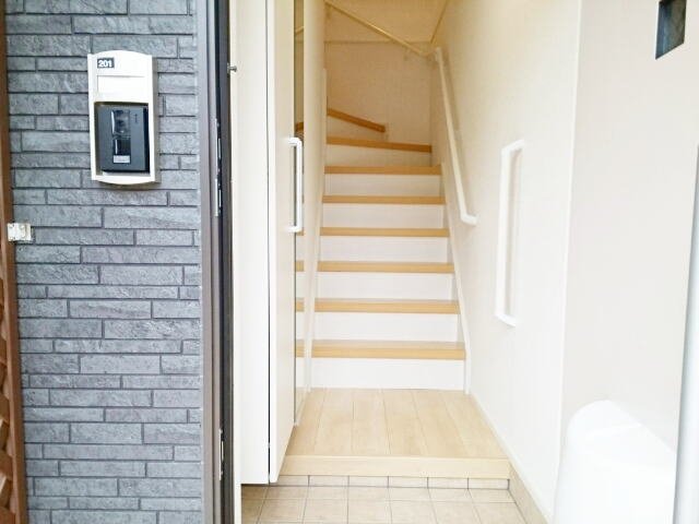 玄関　収納もある玄関です