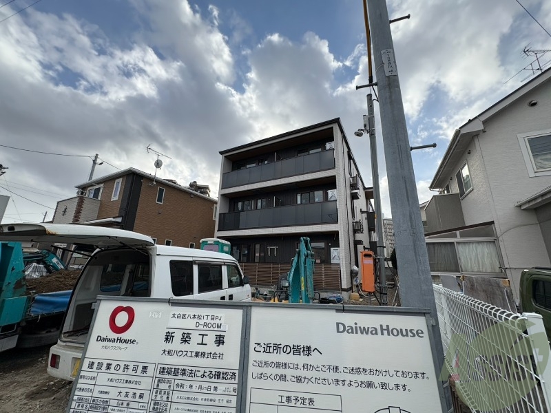 建物外観　宮城県仙台市太白区向山１丁目（Ｄ－ＲＯＯＭ八本松１丁目）